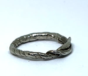 Sterling Silver Twisted Vine Ring