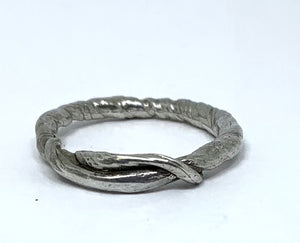 sterling silver intertwined vine ring mitsuro hikime