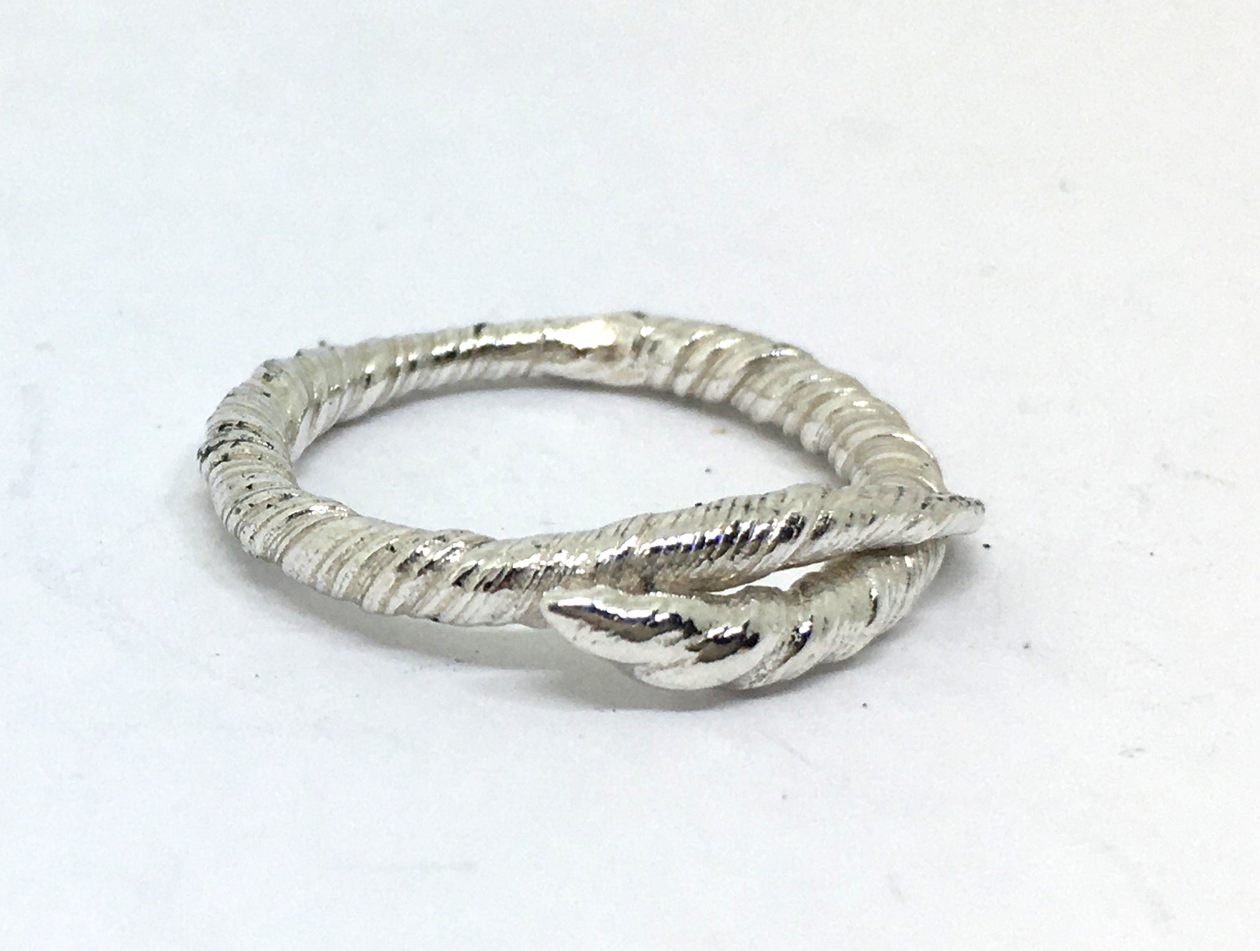 Sterling Silver Vine Ring