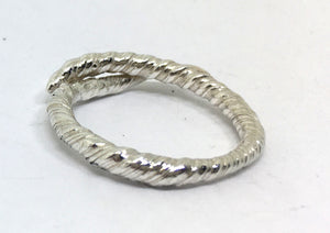 Sterling Silver Vine Ring