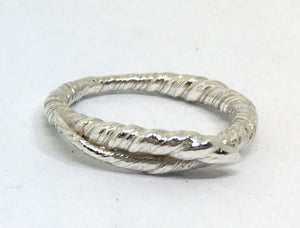 sterling silver twisted vine ring - mitsuro hikime