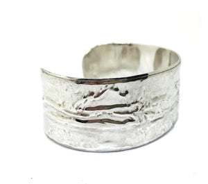 "River of Silver " Cuff Bracelet - One of a Kind