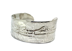 "River of Silver " Cuff Bracelet - One of a Kind