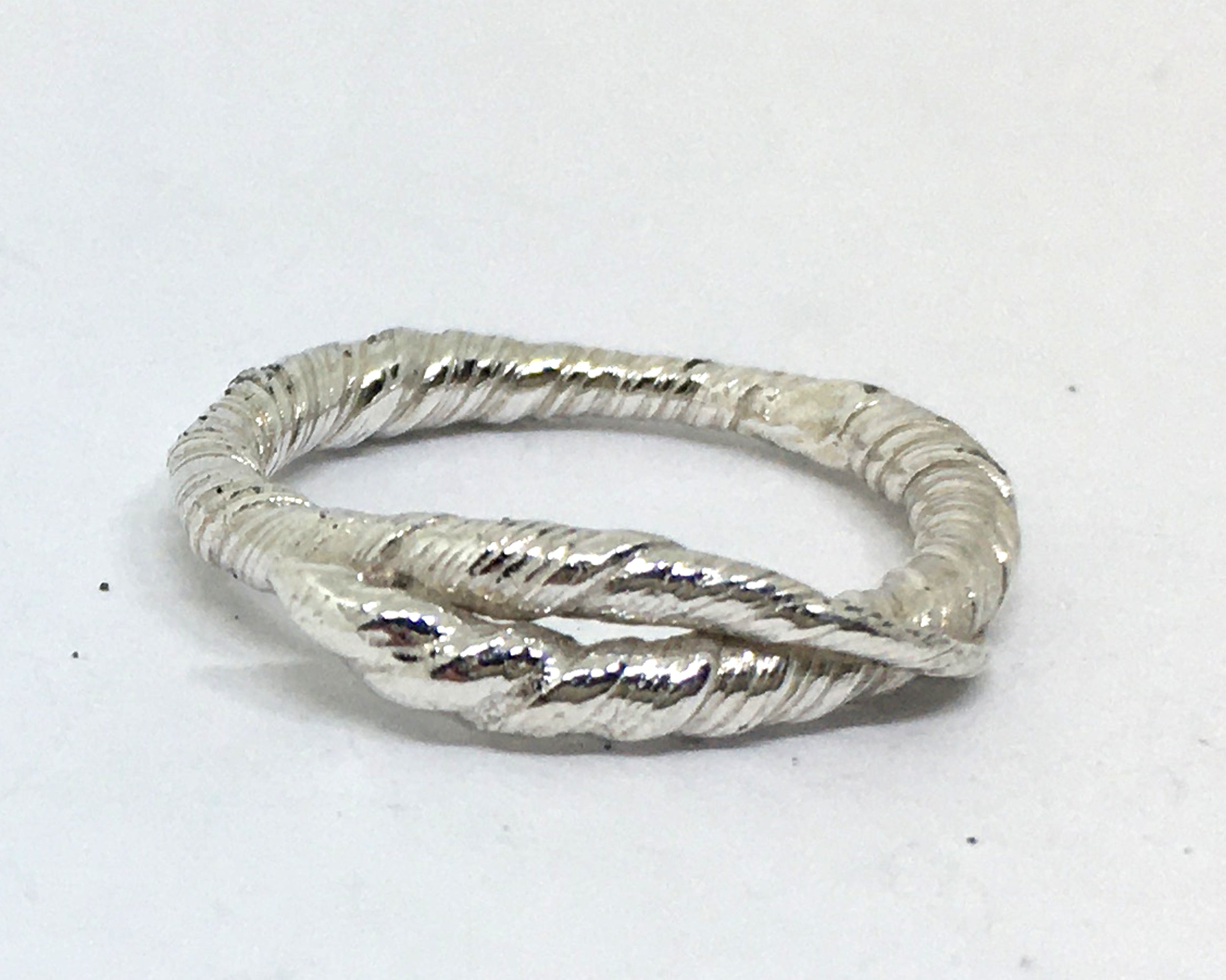Sterling Silver Vine Ring