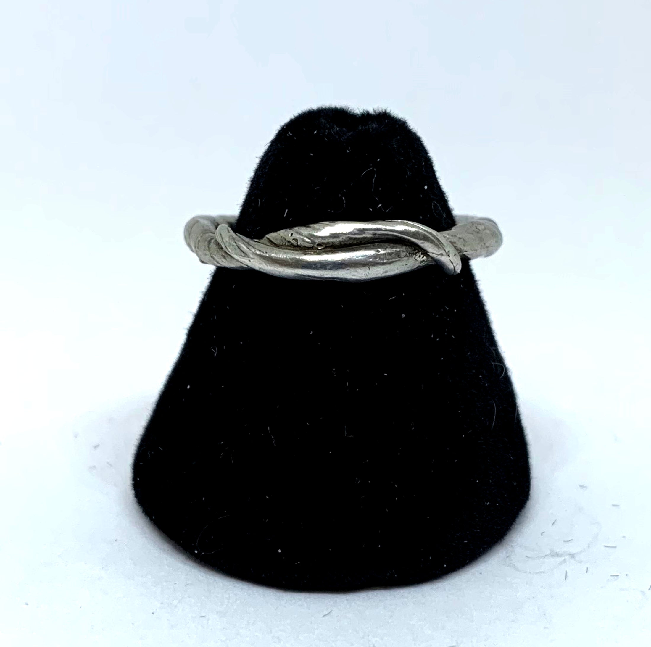 Sterling Silver Twisted Vine Ring