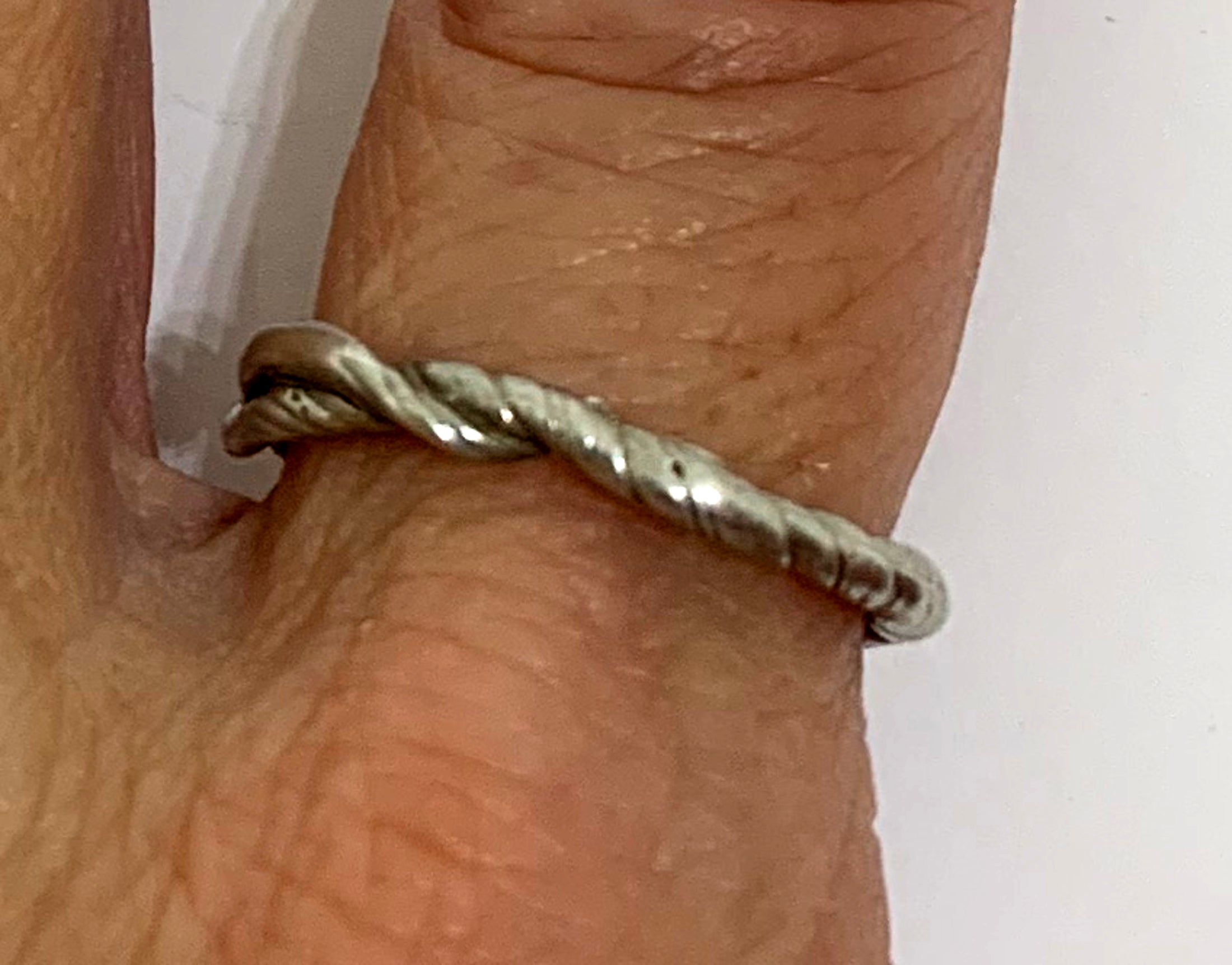 Sterling Silver Twisted Vine Ring