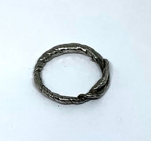 Sterling Silver Twisted Vine Ring