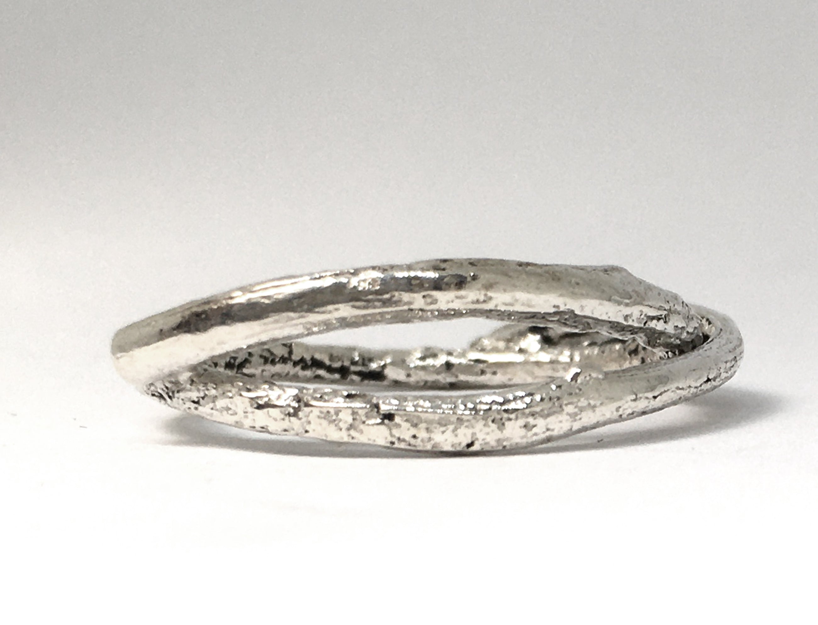 Sterling Silver Olive Twig Band