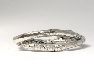 Sterling Silver Olive Twig Band