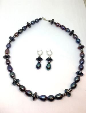 You can purchase just the earrings or with a matching necklace as an option
