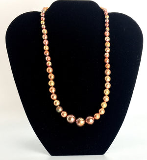 Sonoran Sunset Graduated Copper Strand Necklace