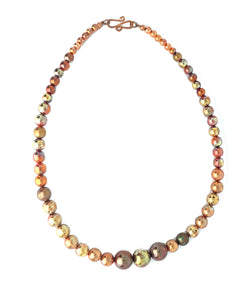 Sonoran Sunset Graduated Copper Strand Necklace